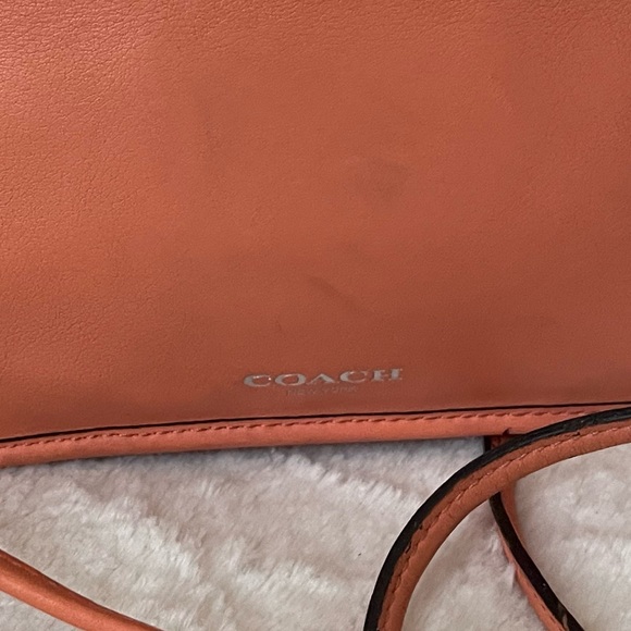Coach perforated Crossbody Bag GUC - Picture 4 of 13